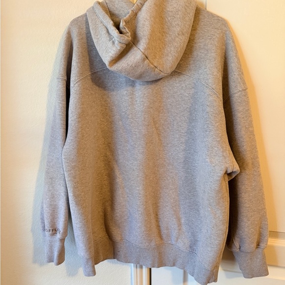 Aerie Offline Oversized Gray Hoodie with Front Pocket - Picture 4 of 4